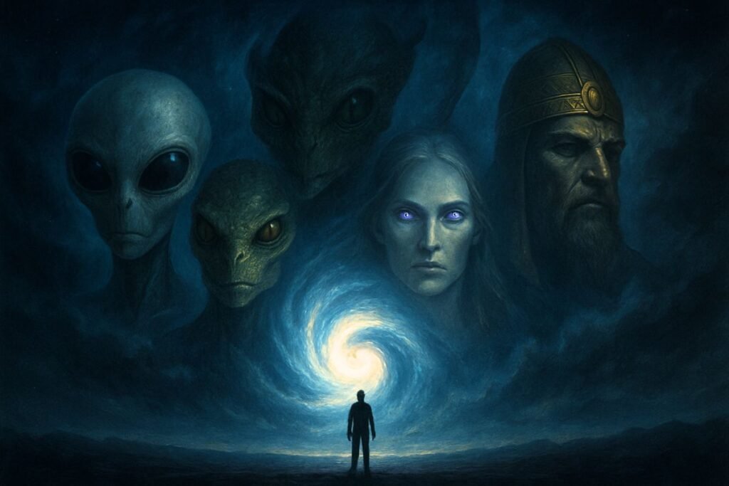 No final, talvez a busca por Alienígenas não seja sobre encontrar monstros ou salvadores, mas sobre nos encontrarmos. Cada espécie que imaginamos é um reflexo de nossos medos e da eterna busca humana por um lugar no cosmos.