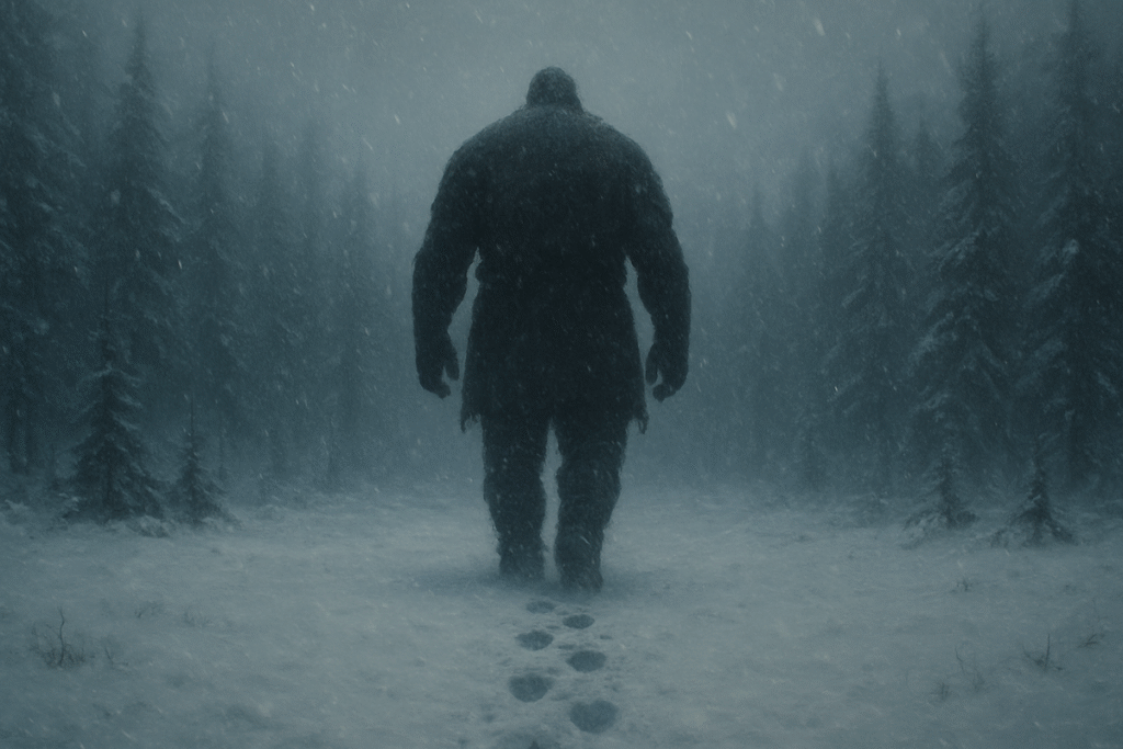 O fim da história ou o começo da lenda? Ivan teria se afastado da civilização, tornando-se um espírito guardião da vasta taiga siberiana.